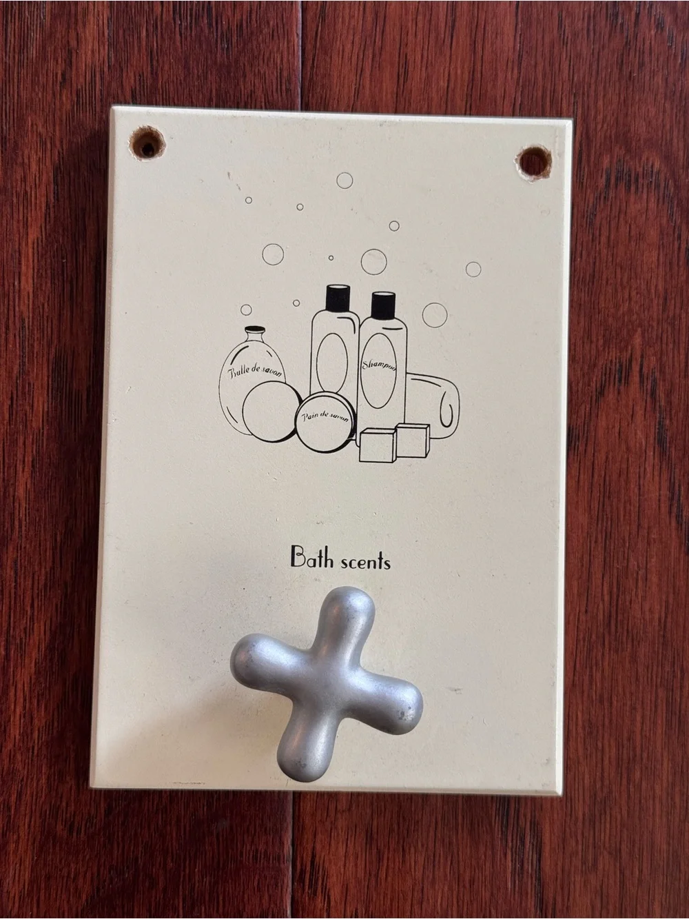 Set 3 farmhouse cottagecore bathroom wooden decorative wall plaque towel hook